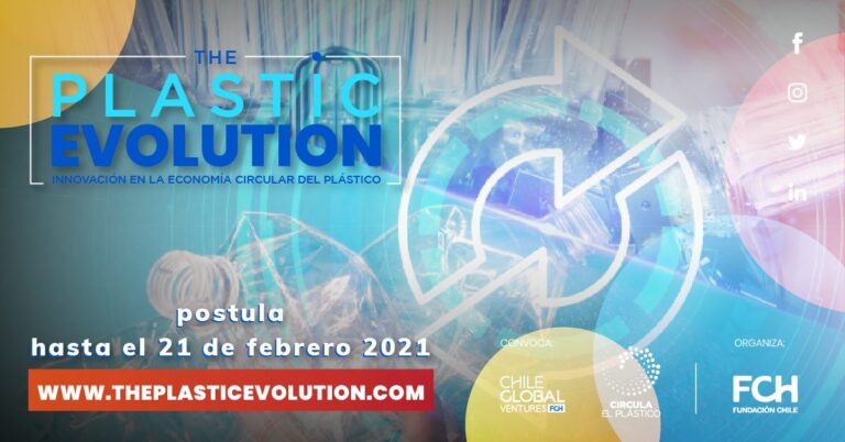 the plastic evolution convocatoria fundacion chile startups