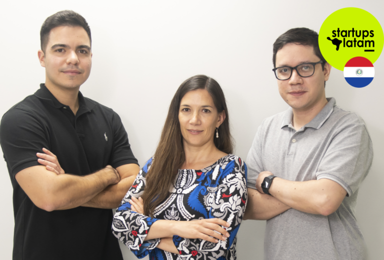 Sebastian Romero, Lorena Grundy y Jesús Alderete, fundadores de Bucksapp.