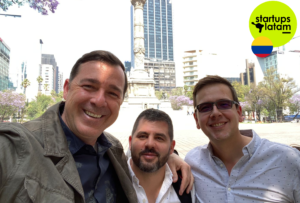 Marco Casarín, Santiago Lalinde y Lucas Osorio, founders de TalentPitch.
