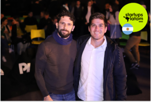Daniel Rabinovich, COO de MercadoLibre; y Rodrigo Giacaman, CEO de Startups Latam.